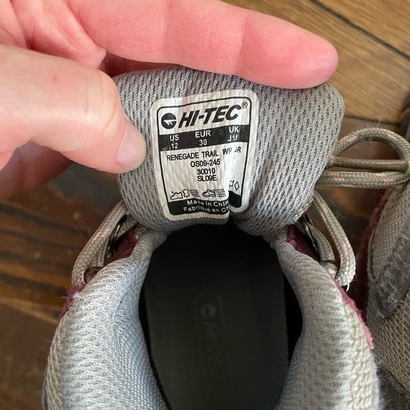 Hi Tec hiking boots. Little Kids size 12 - Picture 6 of 6